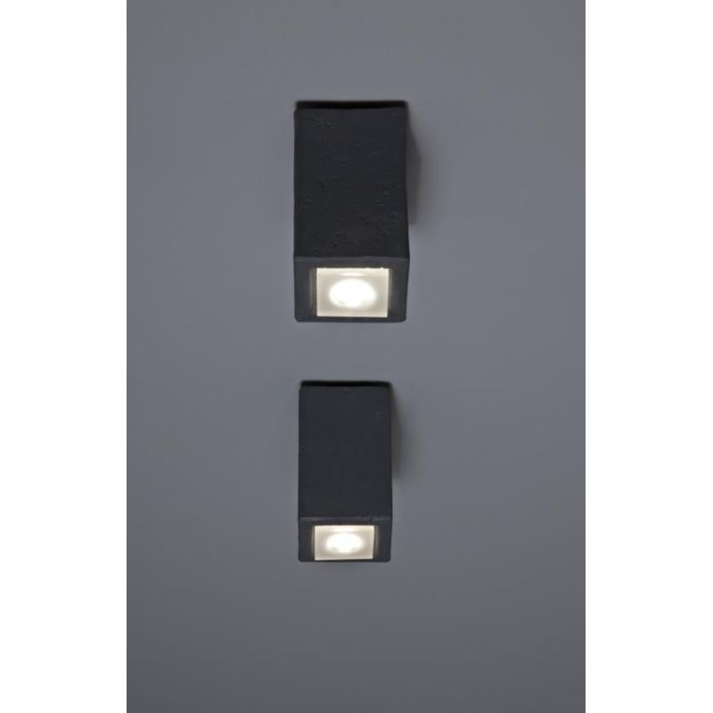 SMITH PLAFONIERA RUSTICA H13 CM IP65 LED 3,5W LUCE 3000K O 2700K IN TERRACOTTA MADE IN ITALY TOSCOT - Cristalensi Shop Online