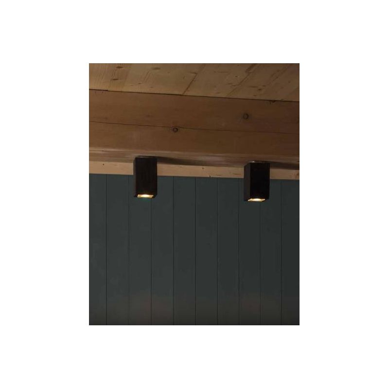 SMITH PLAFONIERA RUSTICA H13 CM IP65 LED 3,5W LUCE 3000K O 2700K IN TERRACOTTA MADE IN ITALY TOSCOT - Cristalensi Shop Online