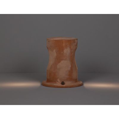 U-BOAT PALETTO DA GIARDINO IP65 IN TERRACOTTA 2 LUCI LED 7W LUCE 3000-2700K MADE IN ITALY TOSCOT - Cristalensi Shop Online