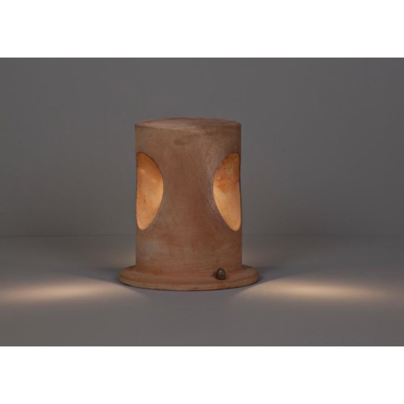 U-BOAT PALETTO DA GIARDINO IP65 IN TERRACOTTA 3 LUCI LED 10,5W LUCE 3000-2700K MADE IN ITALY TOSCOT - Cristalensi Shop Online