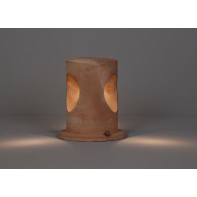 U-BOAT PALETTO DA GIARDINO IP65 IN TERRACOTTA 3 LUCI LED 10,5W LUCE 3000-2700K MADE IN ITALY TOSCOT - Cristalensi Shop Online