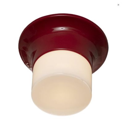 SWINGER PLAFONIERA DA ESTERNI IP44 IN TERRACOTTA LAVORATA A MANO IN ITALIA D20 CM TOSCOT - Cristalensi Shop Online