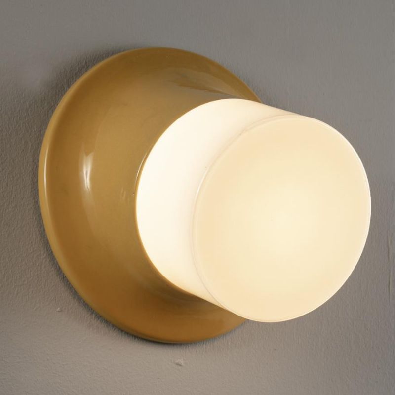 SWINGER APPLIQUE DA ESTERNI IP44 IN TERRACOTTA LAVORATA A MANO IN ITALIA D20,5 CM TOSCOT - Cristalensi Shop Online