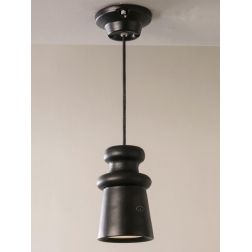 BATTERSEA SOSPENSIONE SINGOLA DA ESTERNI IP44 IN TERRACOTTA MADE IN ITALY BY TOSCOT TOSCOT - Cristalensi Shop Online