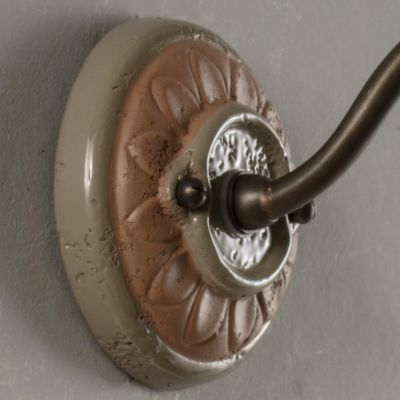1230 SPOLETO LAMPADA A PARETE DA ESTERNI IP44 IN TERRACOTTA MADE IN ITALY ATTACCO GU10 TOSCOT - Cristalensi Shop Online