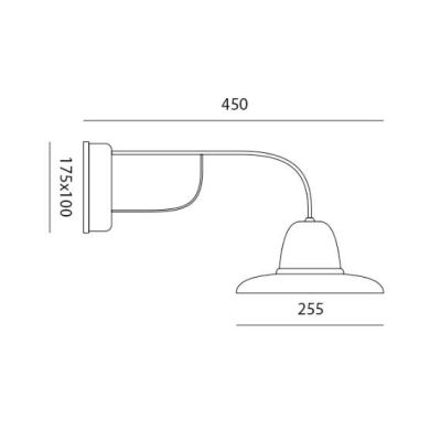 1232 SPOLETO LAMPADA A PARETE DA ESTERNI IP44 IN TERRACOTTA MADE IN ITALY ATTACCO GU10 TOSCOT - Cristalensi Shop Online