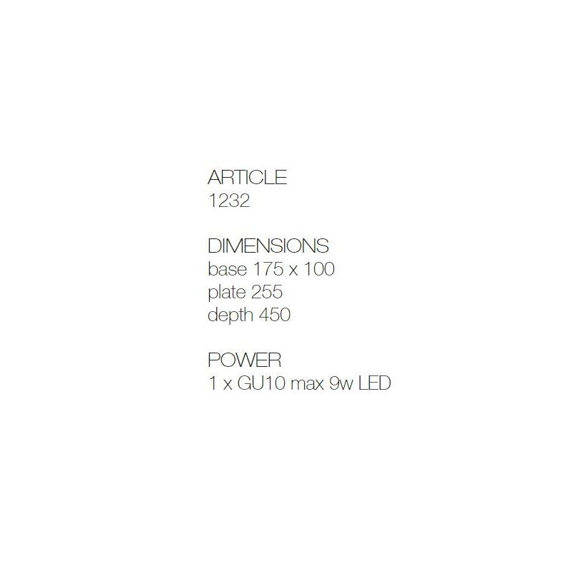 1232 SPOLETO LAMPADA A PARETE DA ESTERNI IP44 IN TERRACOTTA MADE IN ITALY ATTACCO GU10 TOSCOT - Cristalensi Shop Online