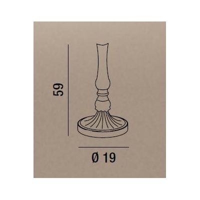 B610-T998 LAMPADA DA TAVOLO IN VETRO TIFFANY Perenz - Cristalensi Shop Online