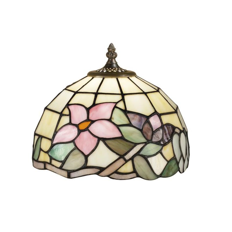 B618-T618U LAMPADA DA TAVOLO PICCOLA IN VETRO TIFFANY Perenz - Cristalensi Shop Online