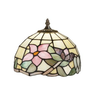 B618-T618U LAMPADA DA TAVOLO PICCOLA IN VETRO TIFFANY Perenz - Cristalensi Shop Online