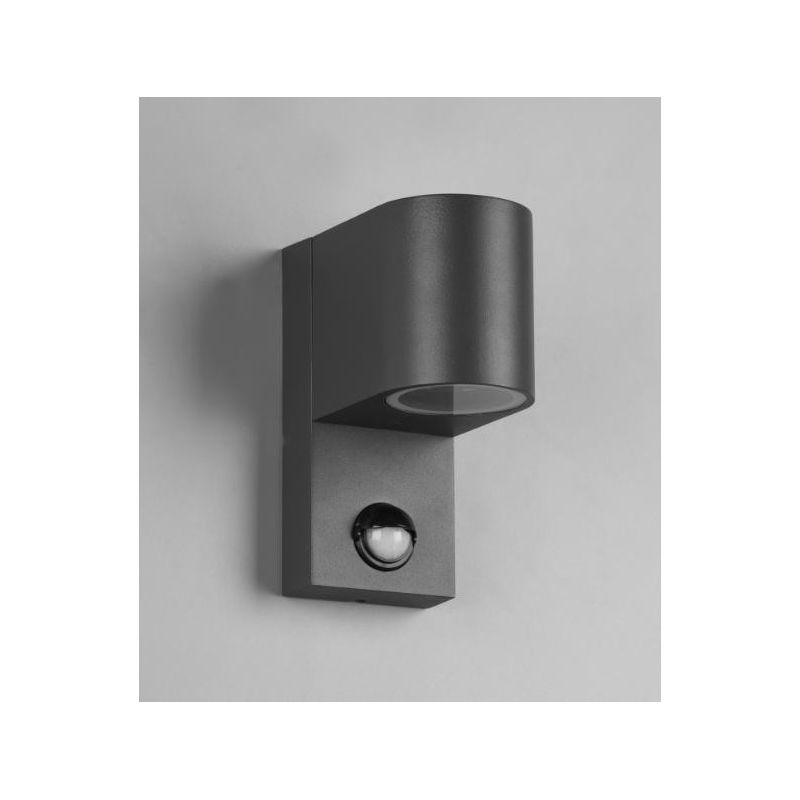 ROYA APPLIQUE DA ESTERNI IP44 SENSORE DI MOVIMENTO ANTRACITE ATTACCO GU10 TRIO LIGHTING - Cristalensi Shop Online