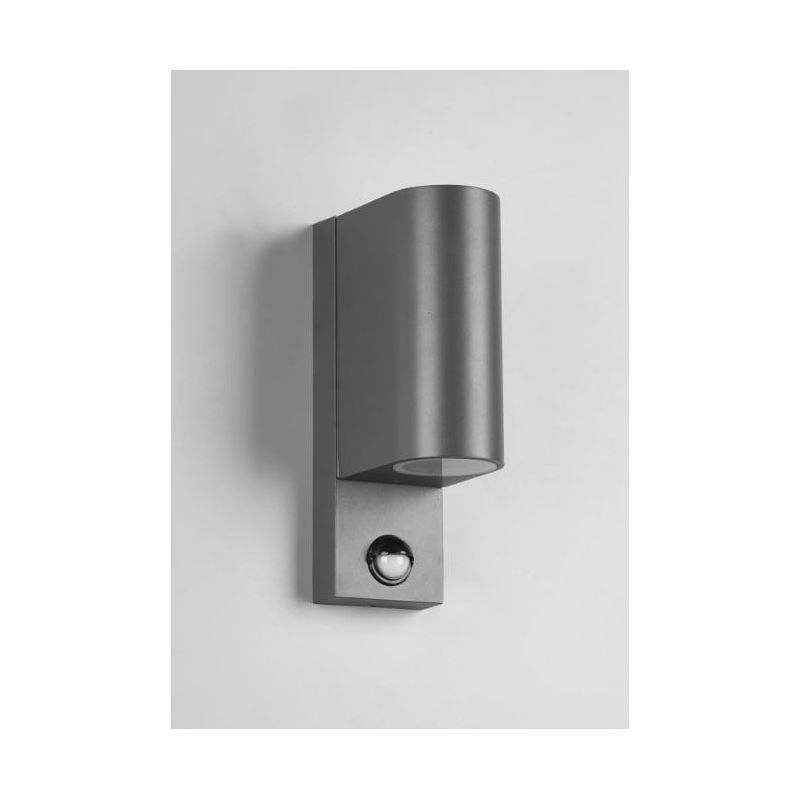 ROYA APPLIQUE DA ESTERNI IP44 CON SENSORE DI MOVIMENTO ANTRACITE ATTACCO 2XGU10 TRIO LIGHTING - Cristalensi Shop Online