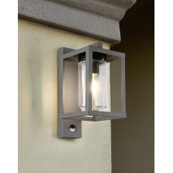 LUNGA APPLIQUE DA ESTERNO CON SENSORE DI MOVIMENTO IP44 ANTRACITE TRIO LIGHTING - Cristalensi Shop Online
