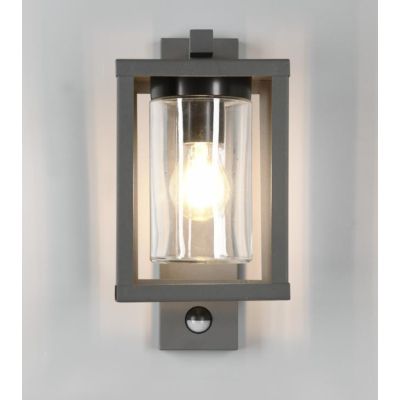 LUNGA APPLIQUE DA ESTERNO CON SENSORE DI MOVIMENTO IP44 ANTRACITE TRIO LIGHTING - Cristalensi Shop Online