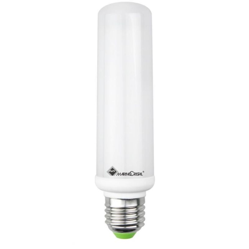 LAMPADINA ATTACCO E27 LED 15W LUCE 3000K DIMMERABILE MM 38X150 Marino Cristal - Cristalensi Shop Online
