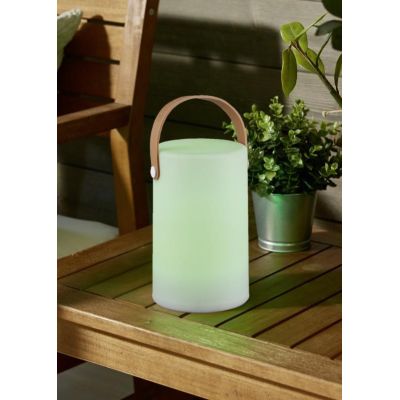ARUBA LAMPADA DECORATIVA LED 1W LUCE 3000K RGB BATTERIA RICARICABILE IP44 PORTA USB RL - Cristalensi Shop Online