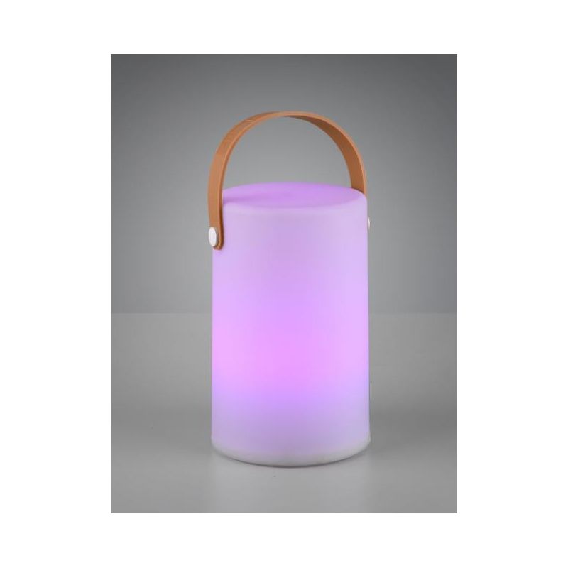 ARUBA LAMPADA DECORATIVA LED 1W LUCE 3000K RGB BATTERIA RICARICABILE IP44 PORTA USB RL - Cristalensi Shop Online