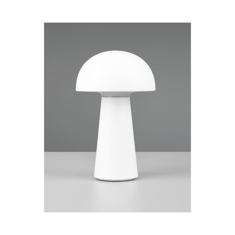 LENNON LAMPADA A BATTERIA RICARICABILE LED 2W LUCE 3000K IP44 SENSORE TOUCH E PORTA USB RL - Cristalensi Shop Online