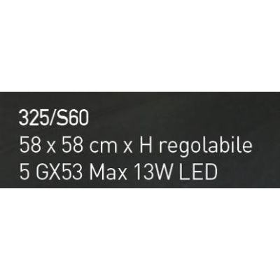 ABSTRACUS SOSPENSIONE 58X58 IN VETRO LAVORATO A MANO 3 DECORAZIONI MADE IN ITALY Familamp - Cristalensi Shop Online