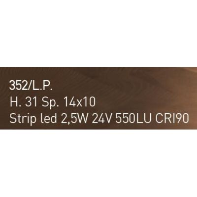 SQUARE LUMETTO IN VETRO H31 CM CON DECORO CENTRALE IN 5 COLORI MADE IN ITALY Familamp - Cristalensi Shop Online