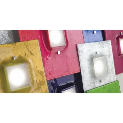 ANDRIUS PLAFONIERA APPLIQUE CM 73X50 IN VETRO DI MURANO 3 LUCI MODERNA MADE IN ITALY Familamp - Cristalensi Shop Online