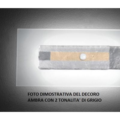 JUPITER PLAFONIERA CM 38X38 MODERNA IN VETRO DECORATO PRODOTTO MADE IN ITALY Familamp - Cristalensi Shop Online