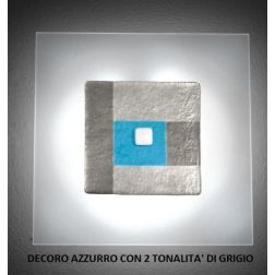 JUPITER APPLIQUE CM 45X20 MODERNA IN VETRO DECORATO PRODOTTO MADE IN ITALY Familamp - Cristalensi Shop Online 2