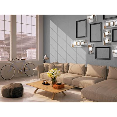 RIALTO APPLIQUE MODERNA CM 60x20 IN VETRO FUSO CON MIX DI COLORI MADE IN ITALY Familamp - Cristalensi Shop Online