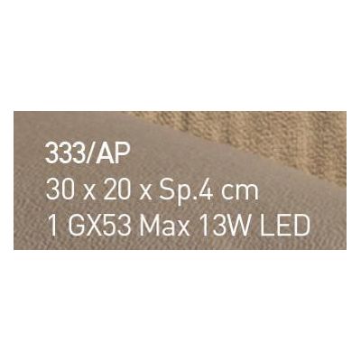 RIALTO APPLIQUE PICCOLA MODERNA CM 30x20 IN VETRO FUSO CON MIX DI COLORI MADE IN ITALY Familamp - Cristalensi Shop Online