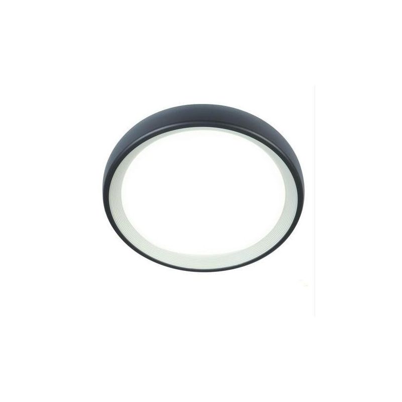 LOFT PLAFONIERA APPLIQUE GRANDE IN DUE COLORI A LED INTEGRATO SOSTITUIBILE IP65 Sovil - Cristalensi Shop Online