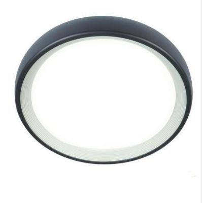 LOFT PLAFONIERA APPLIQUE GRANDE IN DUE COLORI A LED INTEGRATO SOSTITUIBILE IP65 Sovil - Cristalensi Shop Online