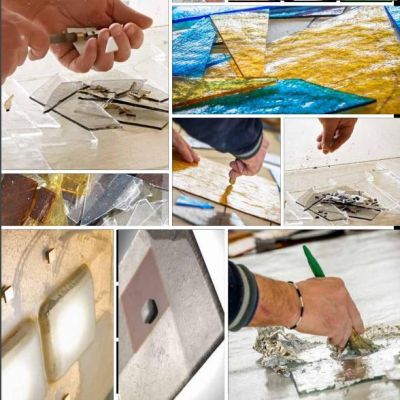 LUCIS SOSPENSIONE MODERNA IN VETRO LAVORATO A MANO 7 COLORAZIONI ATTACCO GX53 MADE IN ITALY Familamp - Cristalensi Shop Online