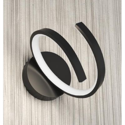 TORNADO APPLIQUE MODERNA ATTORCIGLIATA LED 12W LUCE 3000-4000K 3 COLORI Top Light Illuminazione - Cristalensi Shop Online