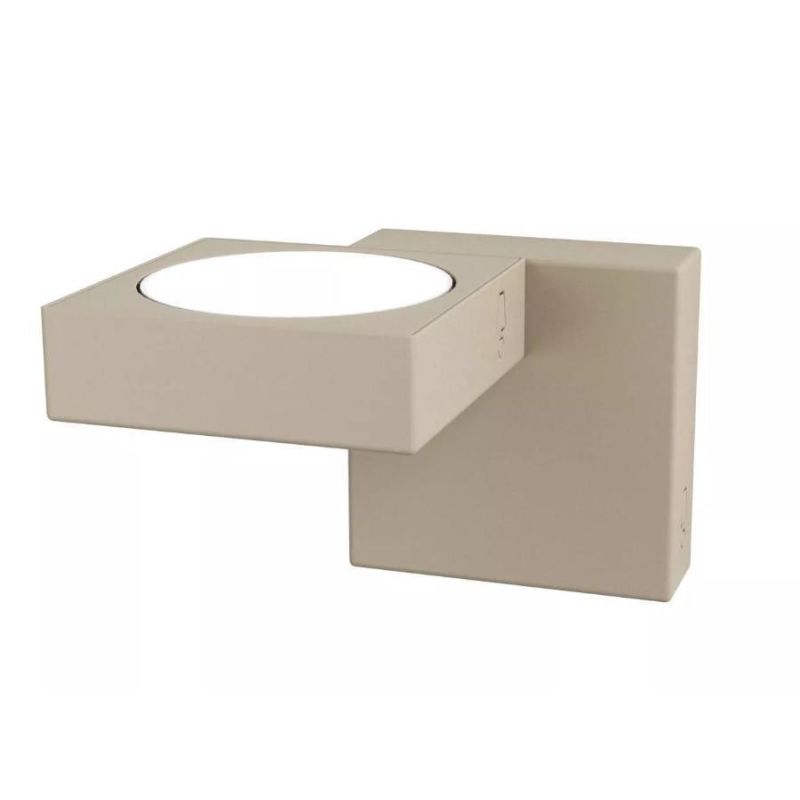 UP PICCOLA APPLIQUE QUADRATA ECONOMICA IN METALLO 6 COLORI ATTACCO GX53 Top Light Illuminazione - Cristalensi Shop Online