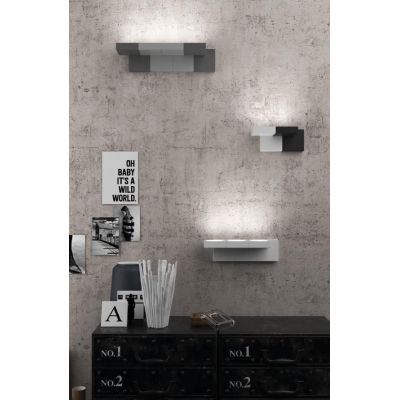 UP PICCOLA APPLIQUE QUADRATA ECONOMICA IN METALLO 6 COLORI ATTACCO GX53 Top Light Illuminazione - Cristalensi Shop Online