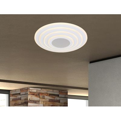 JOCELYN PLAFONIERA LED 50W RGB LUCE DIMMERABILE COMANDI VOCALI E TELECOMANDO INCLUSO Globo Lighting - Cristalensi Shop Online