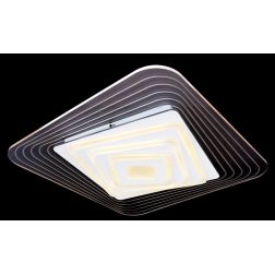 JOCELYN PLAFONIERA ORIGINALE 50x50 LED 40W RGB LUCE DIMMERABILE COMANDI VOCALI E TELECOMANDO INCLUSO Globo Lighting - Cristalens