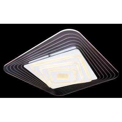 JOCELYN PLAFONIERA ORIGINALE 50x50 LED 40W RGB LUCE DIMMERABILE COMANDI VOCALI E TELECOMANDO INCLUSO Globo Lighting - Cristalens