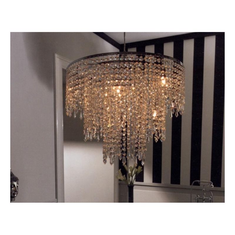DIAMANTE SOSPENSIONE CRISTALLO XXL Illuminando - Cristalensi Shop Online