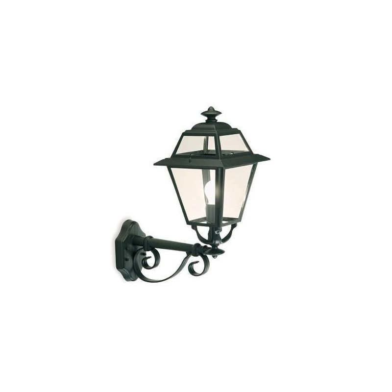 ELEGANCE LANTERNA APPLIQUE PER ESTERNO IN ALLUMINIO ANTRACITE E DIFFUSORI IN VETRO Sovil - Cristalensi Shop Online