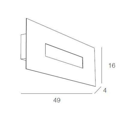WALLY APPLIQUE IN METALLO VERNICIATO 4 COLORI A LED 15W SOSTITUIBILE Top Light Illuminazione - Cristalensi Shop Online