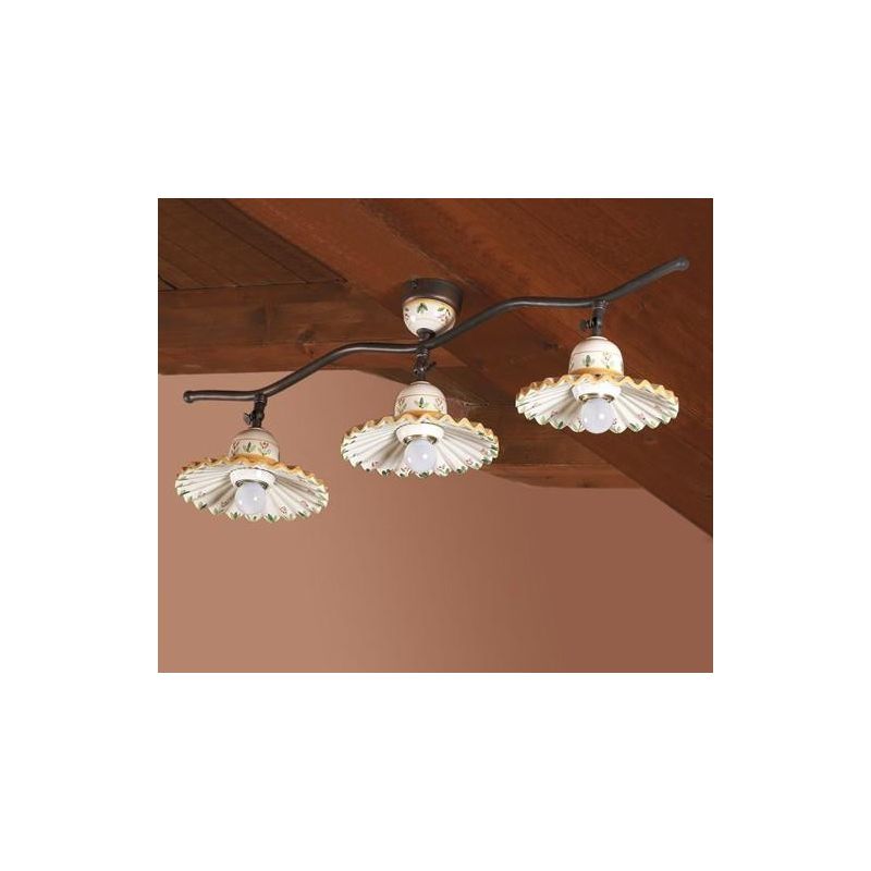 BINARIO IN FERRO FORGIATO CON PIATTI DIAMETRO 20 CM IMAS - Cristalensi Shop Online