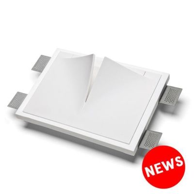 2369A BELFIORE 9010 INCASSO IN CRISTALY VERNICIABILE A LED INTEGRATO DA 13W 9010 BELFIORE - Cristalensi Shop Online