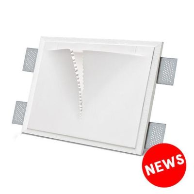 2371A BELFIORE 9010 INCASSO IN CRISTALY VERNICIABILE A LED INTEGRATO DA 13W 9010 BELFIORE - Cristalensi Shop Online
