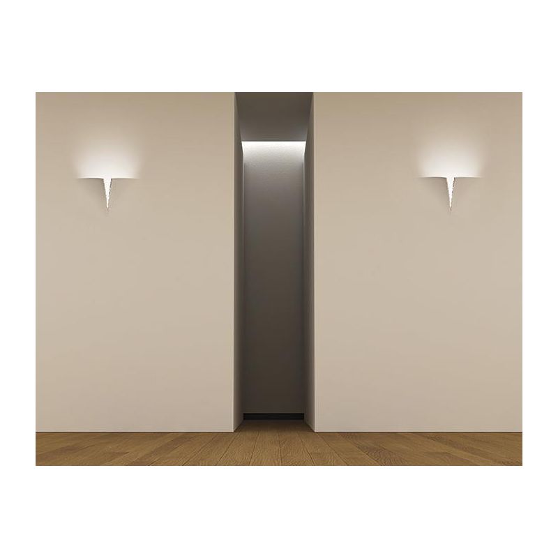 2371A BELFIORE 9010 INCASSO IN CRISTALY VERNICIABILE A LED INTEGRATO DA 13W 9010 BELFIORE - Cristalensi Shop Online