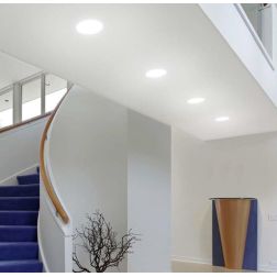 4044B INCASSO A SOFFITTO IN CRISTALY CON SCHEDA LED 13W VERNICIABILE 9010 BELFIORE - Cristalensi Shop Online 2