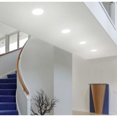 4044B INCASSO A SOFFITTO IN CRISTALY CON SCHEDA LED 13W VERNICIABILE 9010 BELFIORE - Cristalensi Shop Online