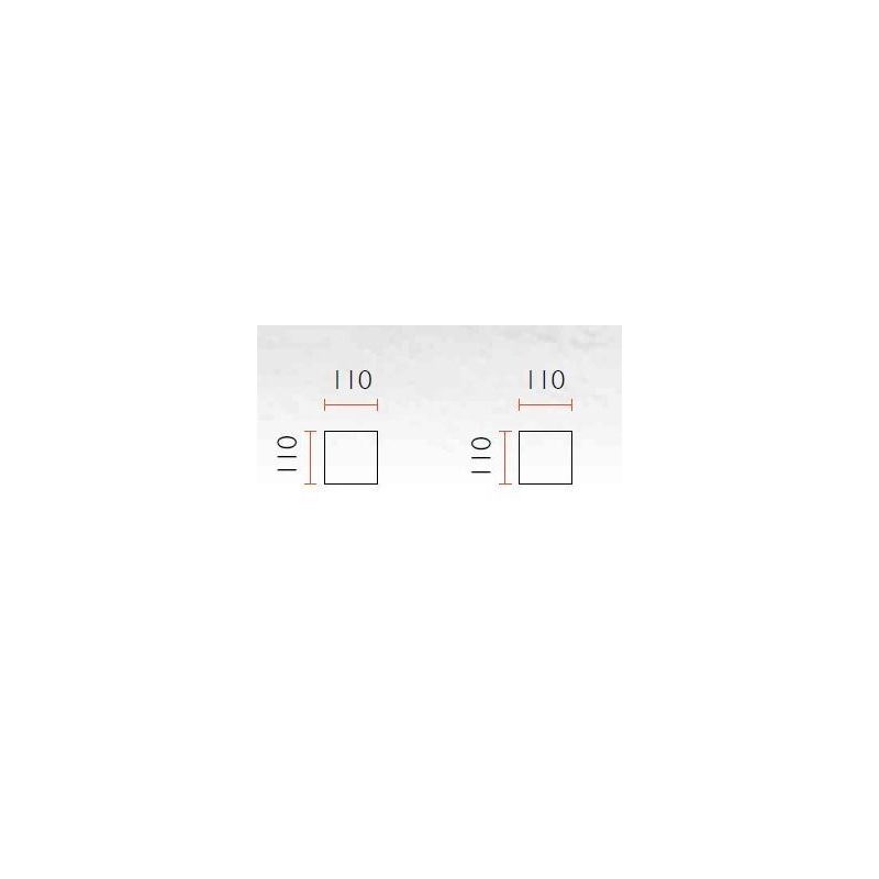 2336 LAMPADA A PARETE IN CERAMICA EFFETTO GESSO VERNICIABILE 9010 BELFIORE - Cristalensi Shop Online