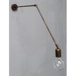 AP 73 APPLIQUE DOPPIO SNODO IN FERRO VERNICIATO CRISTALENSI TUSCANY - Cristalensi Shop Online