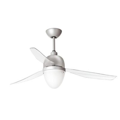SWING METAL ECO VENTILATORE A SOFFITTO BIANCO O GRIGIO PORTALAMPADE E27 TELECOMANDO INCLUSO Italexport - Cristalensi Shop Online